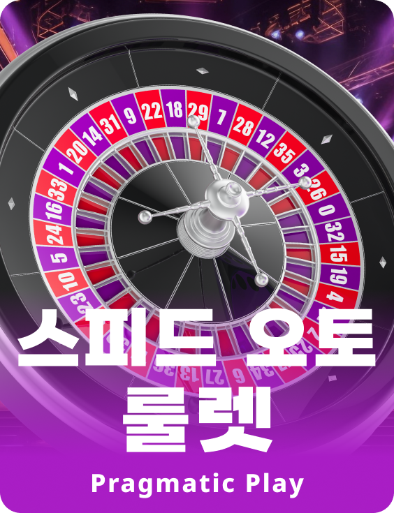 스피드 오토 룰렛