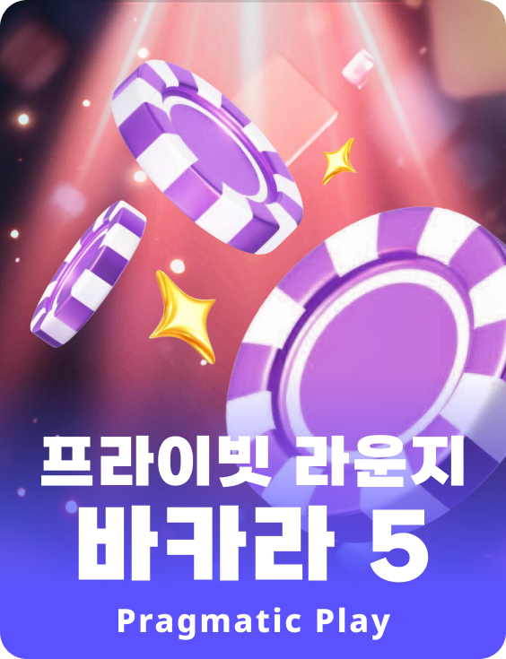 프라이빗 라운지 바카라 5