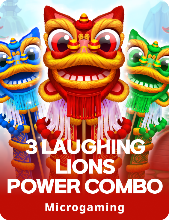 3 Laughing Lions Power Combo