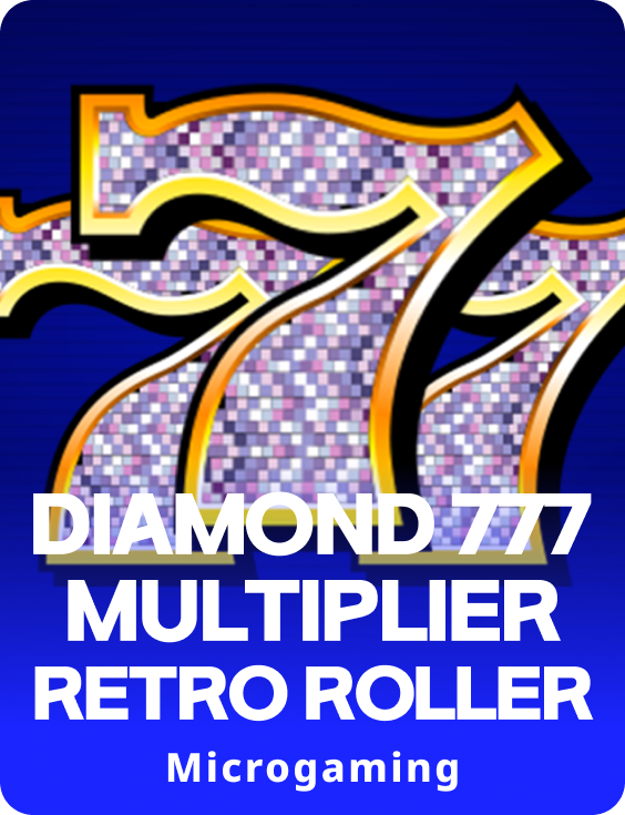 Diamond 777 Multiplier Retro Roller