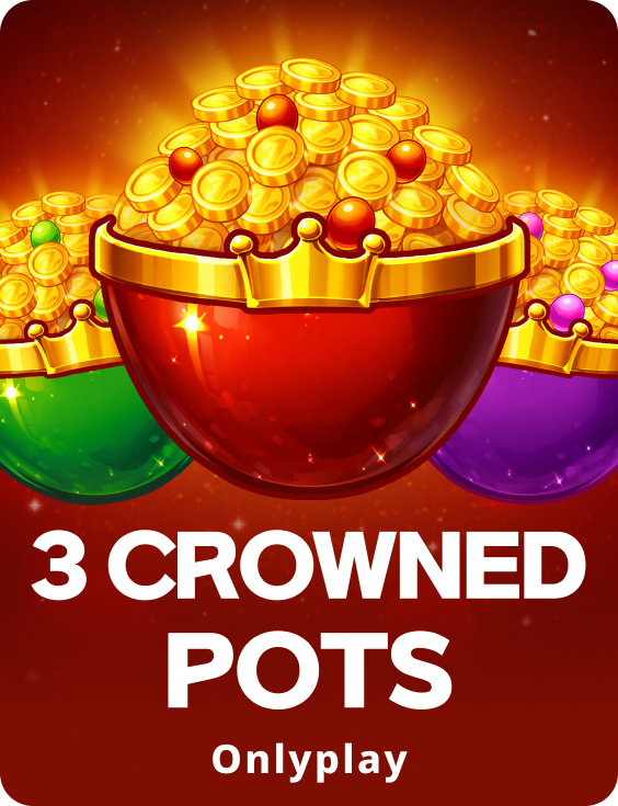 3 Crowned Pots