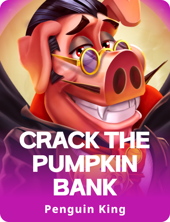 Crack the Pumpkin Bank
