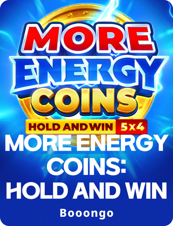 More Energy Coins: Hold and Win